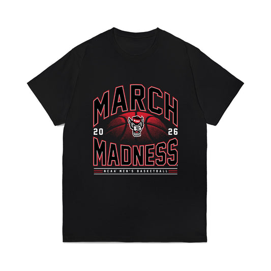 NC State - NCAA Men's Basketball : Colt Langdon - NCAA® March Madness® 2026 Comfort Colors T-Shirt-0
