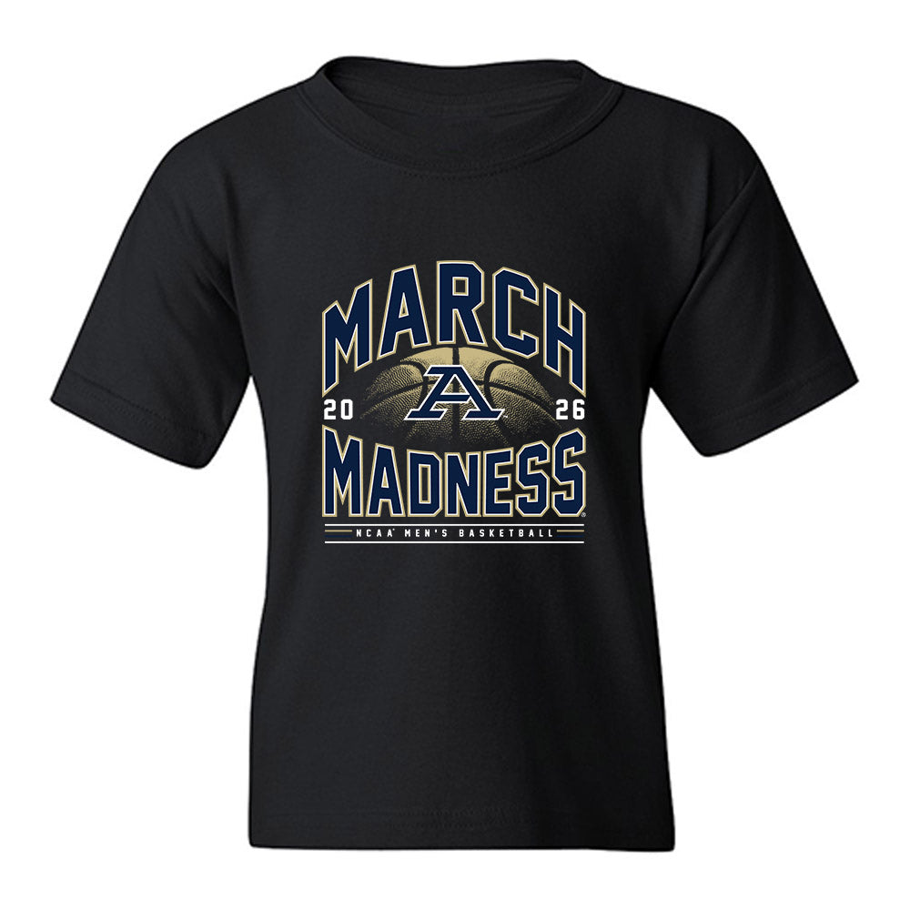 Akron - NCAA Men's Basketball : Zachary Halligan - NCAA® March Madness® 2026 Youth T-Shirt-0