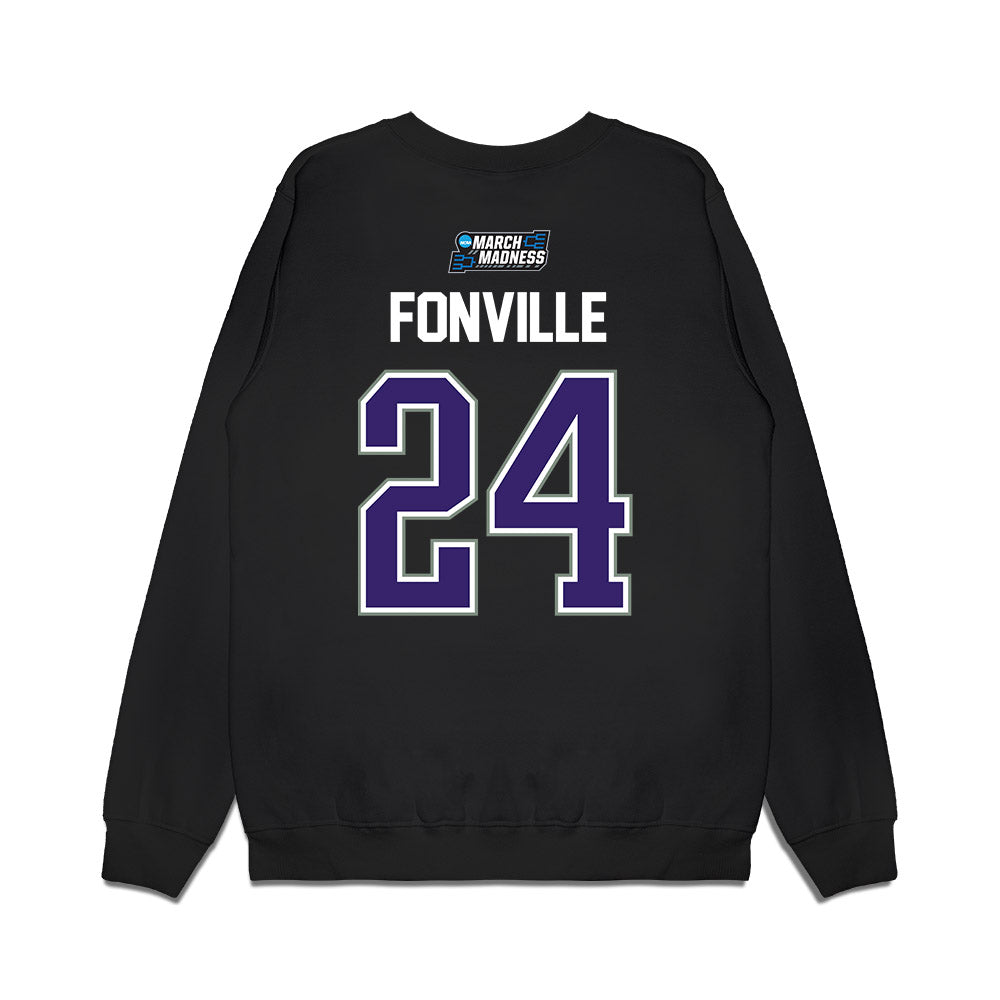 High Point - NCAA Men's Basketball : David Fonville - NCAA® March Madness® 2026 Premium Crewneck Sweatshirt-1
