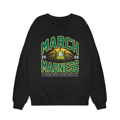Siena - NCAA Men's Basketball : Christian Jones - NCAA® March Madness® 2026 Premium Crewneck Sweatshirt-0