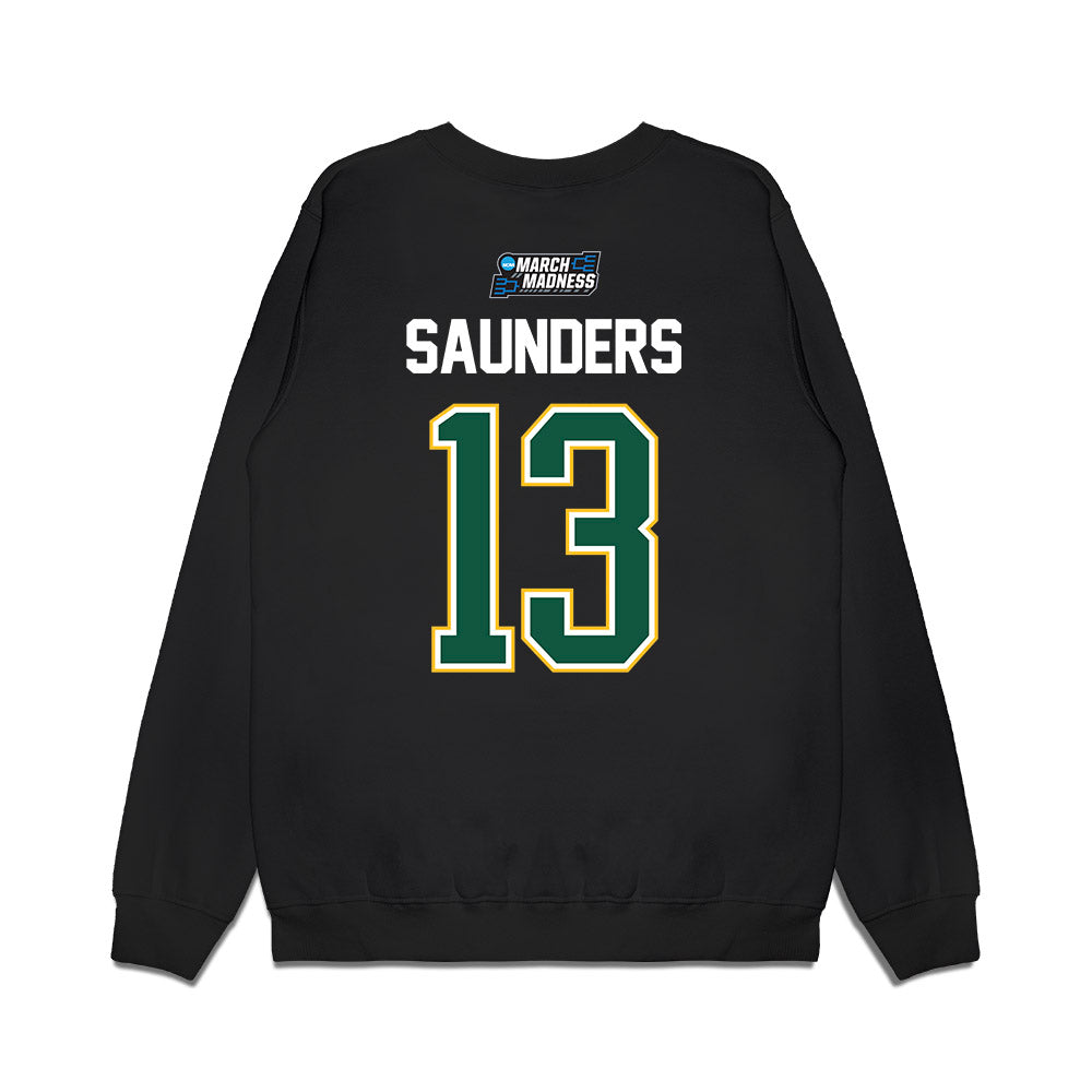 NDSU - NCAA Men's Basketball : Riley Saunders - NCAA® March Madness® 2026 Premium Crewneck Sweatshirt-1