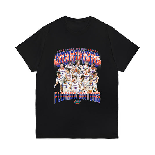 Florida - NCAA Men's Basketball : - Conference Champions Comfort Colors T-Shirt-0