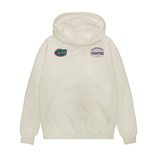 Florida - NCAA Men's Basketball : - Conference Champions Premium Hooded Sweatshirt-0