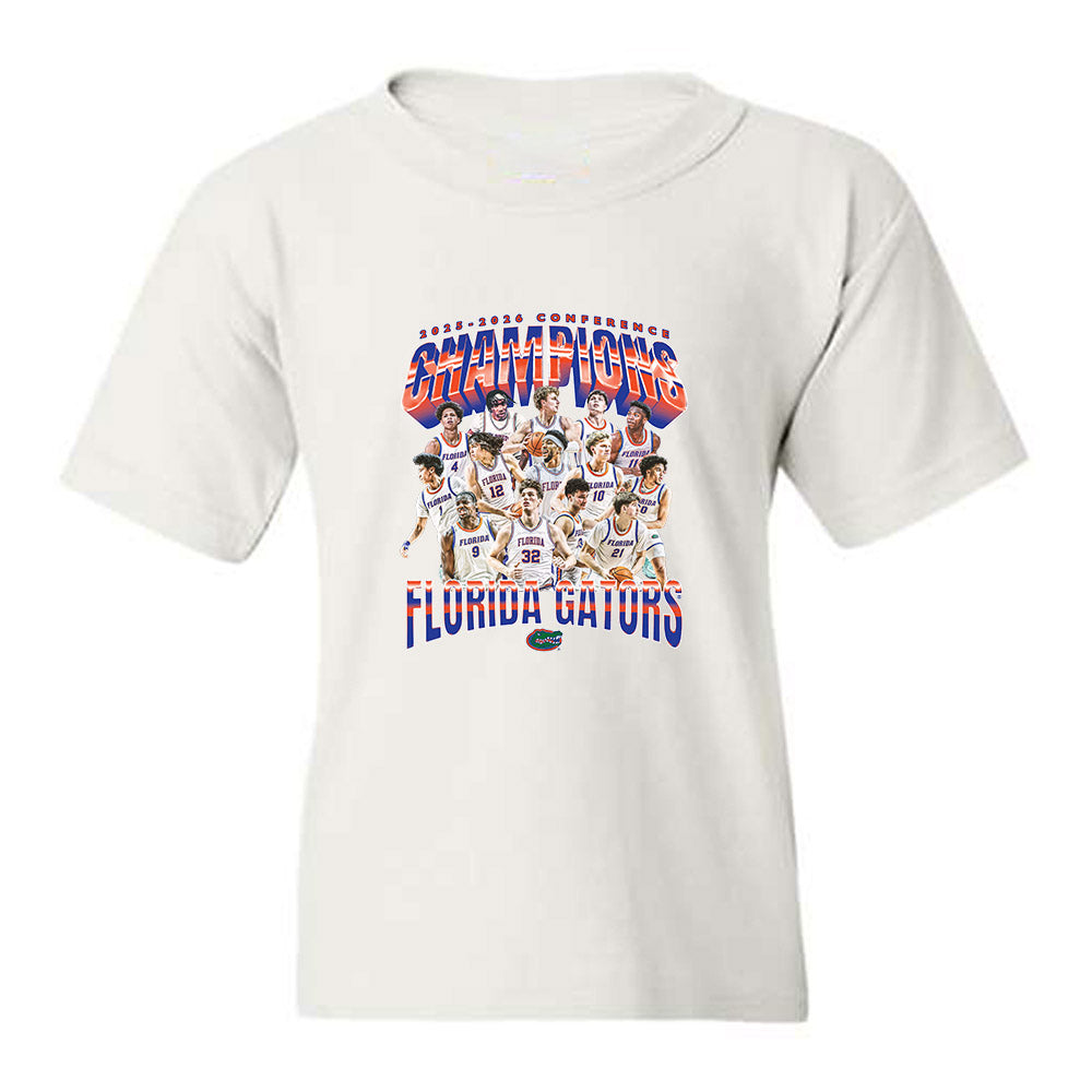Florida - NCAA Men's Basketball : - Conference Champions Youth T-Shirt-0