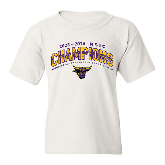 Minn. St. - NCAA Men's Track & Field : Rinaldo Moore - Youth T-Shirt-0