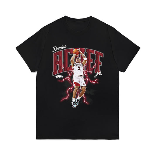 Arkansas - NCAA Men's Basketball : Darius Acuff Jr. - Collage Comfort Colors T-Shirt-0