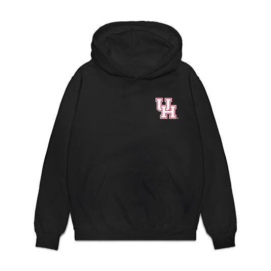 Houston - NCAA Men's Basketball : Joseph Tugler - Collage Premium Hooded Sweatshirt-0