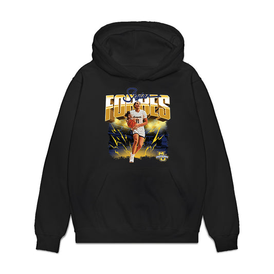 Marquette - NCAA Women's Basketball : Skylar Forbes - Collage Premium Hooded Sweatshirt-0