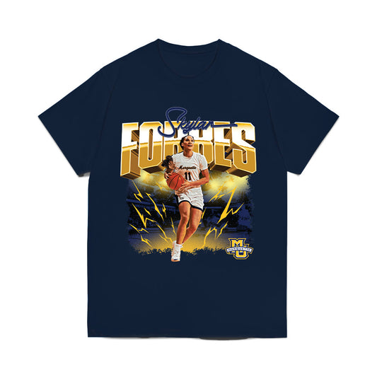 Marquette - NCAA Women's Basketball : Skylar Forbes - Collage Comfort Colors T-Shirt-0