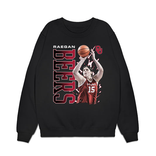 Oklahoma - NCAA Women's Basketball : Raegan Beers - Collage Premium Crewneck Sweatshirt-0