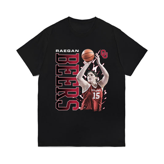Oklahoma - NCAA Women's Basketball : Raegan Beers - Collage Comfort Colors T-Shirt-0