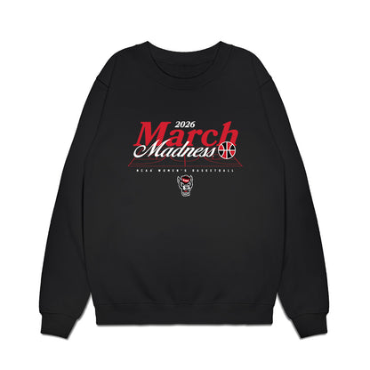NC State - NCAA Women's Basketball : Lorena Awou - NCAA® March Madness® 2026 Premium Crewneck Sweatshirt-0
