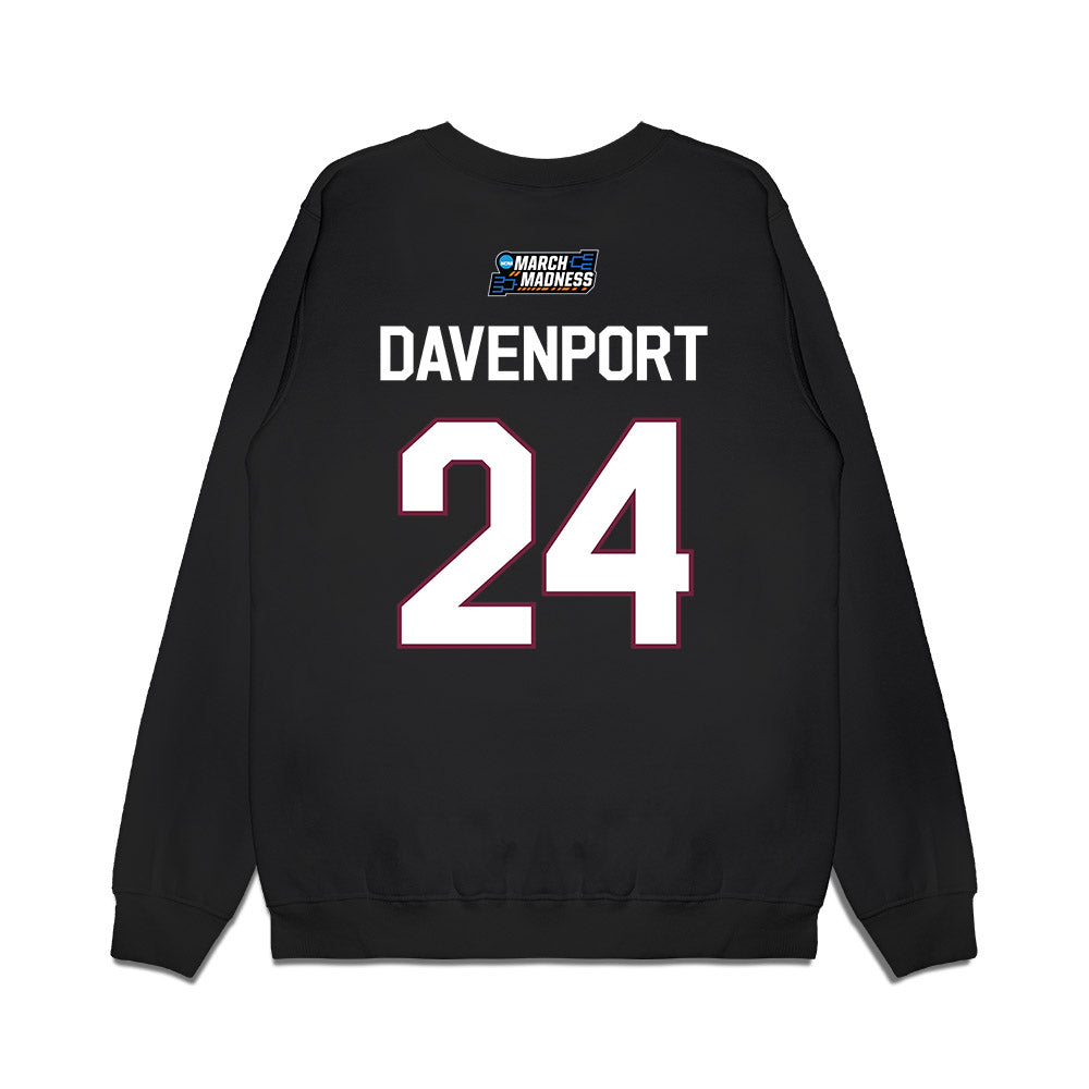 Arizona State - NCAA Women's Basketball : Deborah Davenport - NCAA® March Madness® 2026 Premium Crewneck Sweatshirt-1