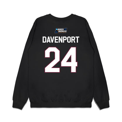 Arizona State - NCAA Women's Basketball : Deborah Davenport - NCAA® March Madness® 2026 Premium Crewneck Sweatshirt-1