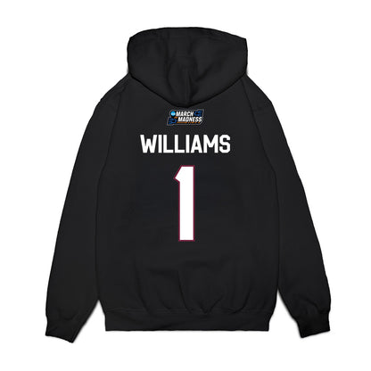 Arizona State - NCAA Women's Basketball : Amaya Williams - NCAA® March Madness® 2026 Premium Hooded Sweatshirt-1