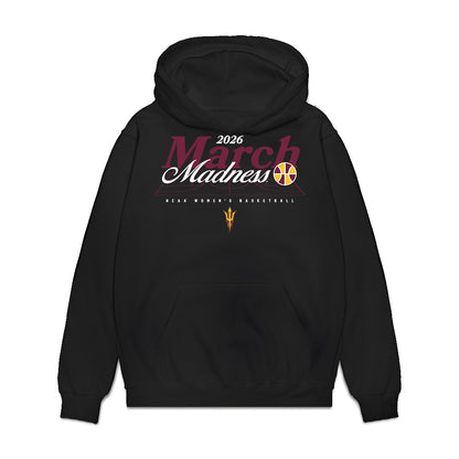 Arizona State - NCAA Women's Basketball : Amaya Williams - NCAA® March Madness® 2026 Premium Hooded Sweatshirt-0