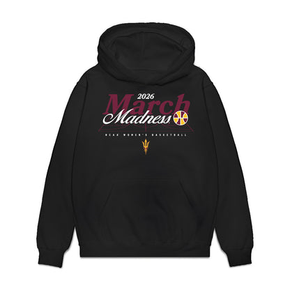 Arizona State - NCAA Women's Basketball : Jyah LoVett - NCAA® March Madness® 2026 Premium Hooded Sweatshirt-0