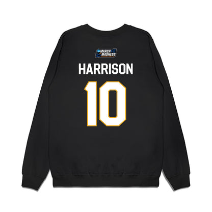 West Virginia - NCAA Women's Basketball : Jordan Harrison - NCAA® March Madness® 2026 Premium Crewneck Sweatshirt-1