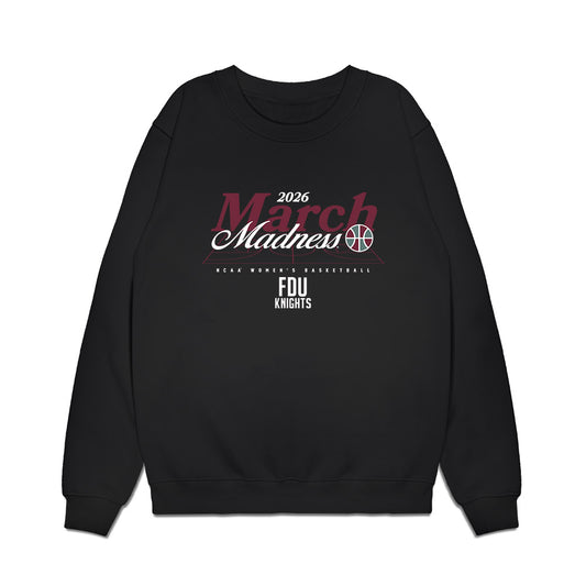 FDU - NCAA Women's Basketball : Ava Renninger - NCAA® March Madness® 2026 Premium Crewneck Sweatshirt-0