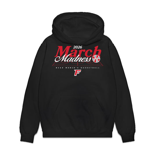 Fairfield - NCAA Women's Basketball : Janelle Brown - NCAA® March Madness® 2026 Premium Hooded Sweatshirt-0