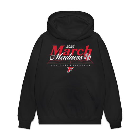 Fairfield - NCAA Women's Basketball : Milou van Vliet - NCAA® March Madness® 2026 Premium Hooded Sweatshirt-0