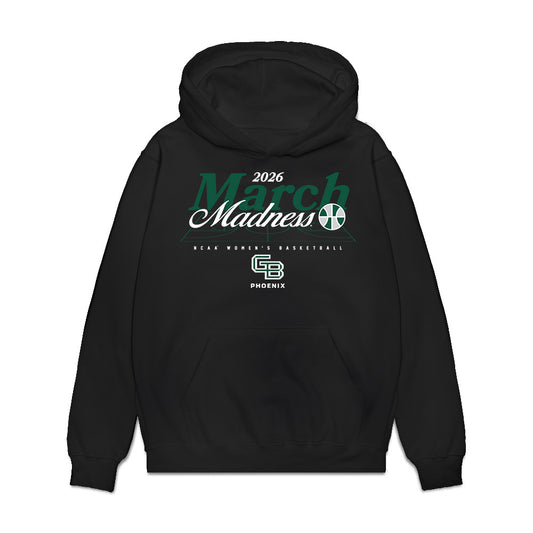 UW Green Bay - NCAA Women's Basketball : Meghan Schultz - NCAA® March Madness® 2026 Premium Hooded Sweatshirt-0