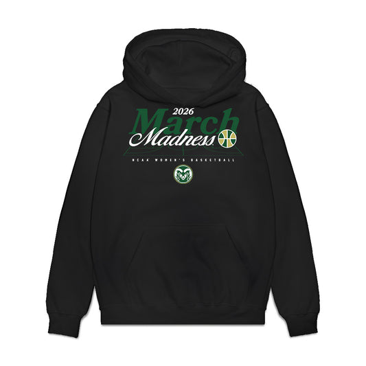 Colorado State - NCAA Women's Basketball : Brooke Carlson - NCAA® March Madness® 2026 Premium Hooded Sweatshirt-0
