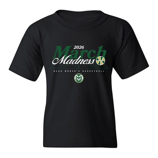 Colorado State - NCAA Women's Basketball : Caitlin Kramer - NCAA® March Madness® 2026 Youth T-Shirt-0