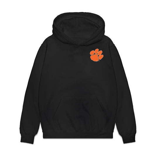 Clemson - NCAA Softball : Sierra Maness - Caricature Premium Hooded Sweatshirt-0