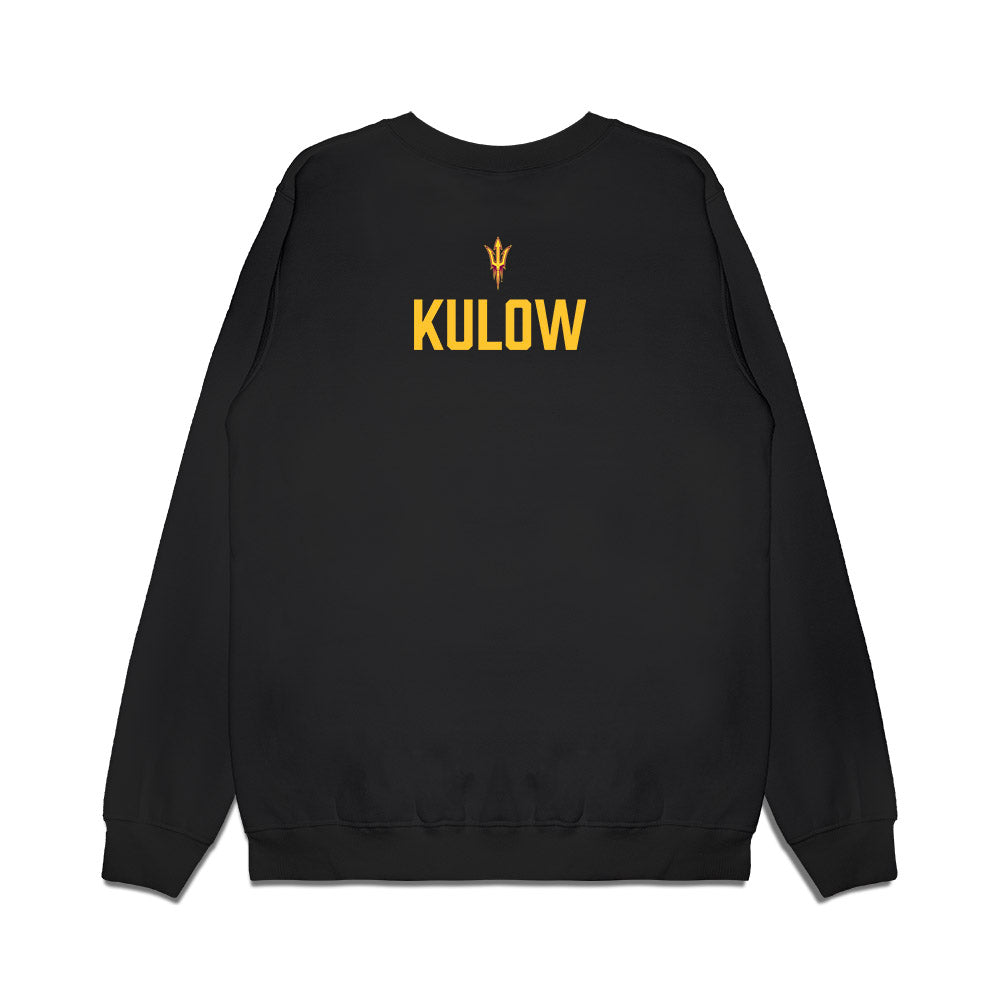 Arizona State - NCAA Men's Swimming & Diving : Jonny Kulow - Conference Champions Premium Crewneck Sweatshirt-1
