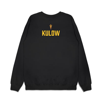 Arizona State - NCAA Men's Swimming & Diving : Jonny Kulow - Conference Champions Premium Crewneck Sweatshirt-1