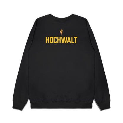 Arizona State - NCAA Men's Swimming & Diving : Michael Hochwalt - Conference Champions Premium Crewneck Sweatshirt-1