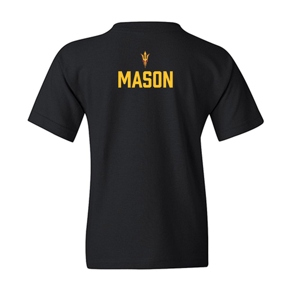 Arizona State - NCAA Men's Swimming & Diving : Jake Mason - Conference Champions Youth T-Shirt-1
