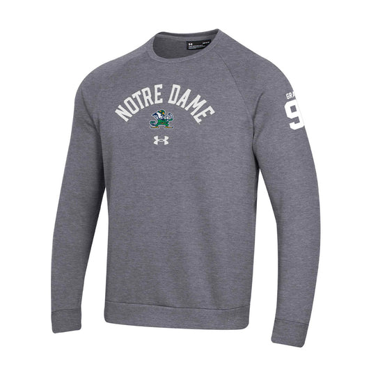 Notre Dame - NCAA Men's Lacrosse : Griffin Grant - Under Armour® Rival Fleece Crew-0