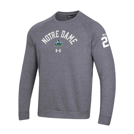 Notre Dame - NCAA Football : Aneyas Williams - Under Armour® Rival Fleece Crew-0