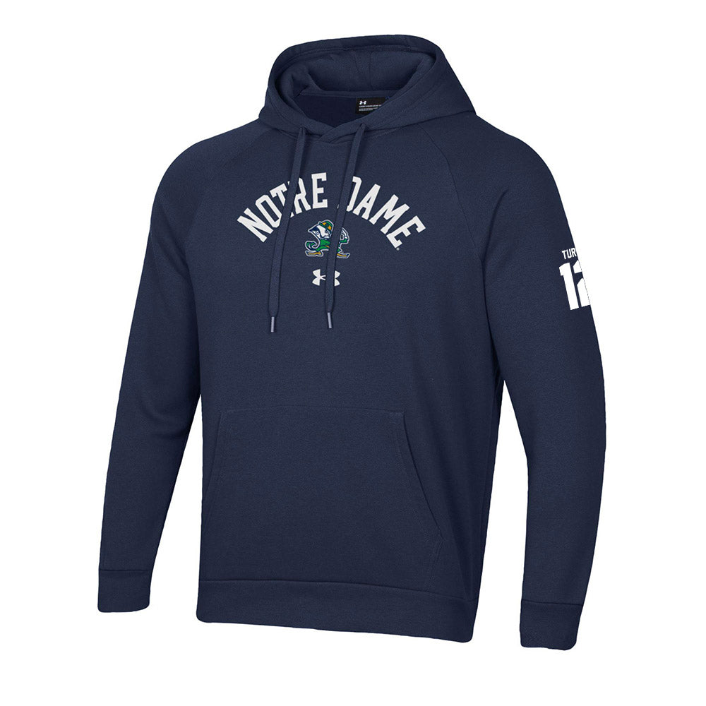 Notre Dame - NCAA Women's Soccer : Kiki Turner - Under Armour® Rival Fleece Hood-0