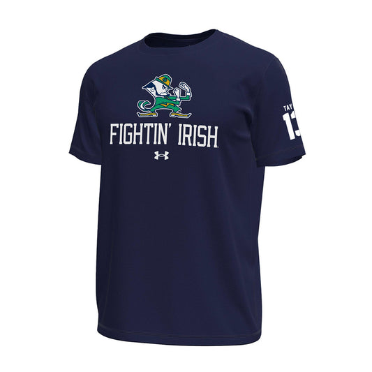 Notre Dame - NCAA Men's Lacrosse : Jake Taylor - Under Armour® Tech Stretch Tee-0