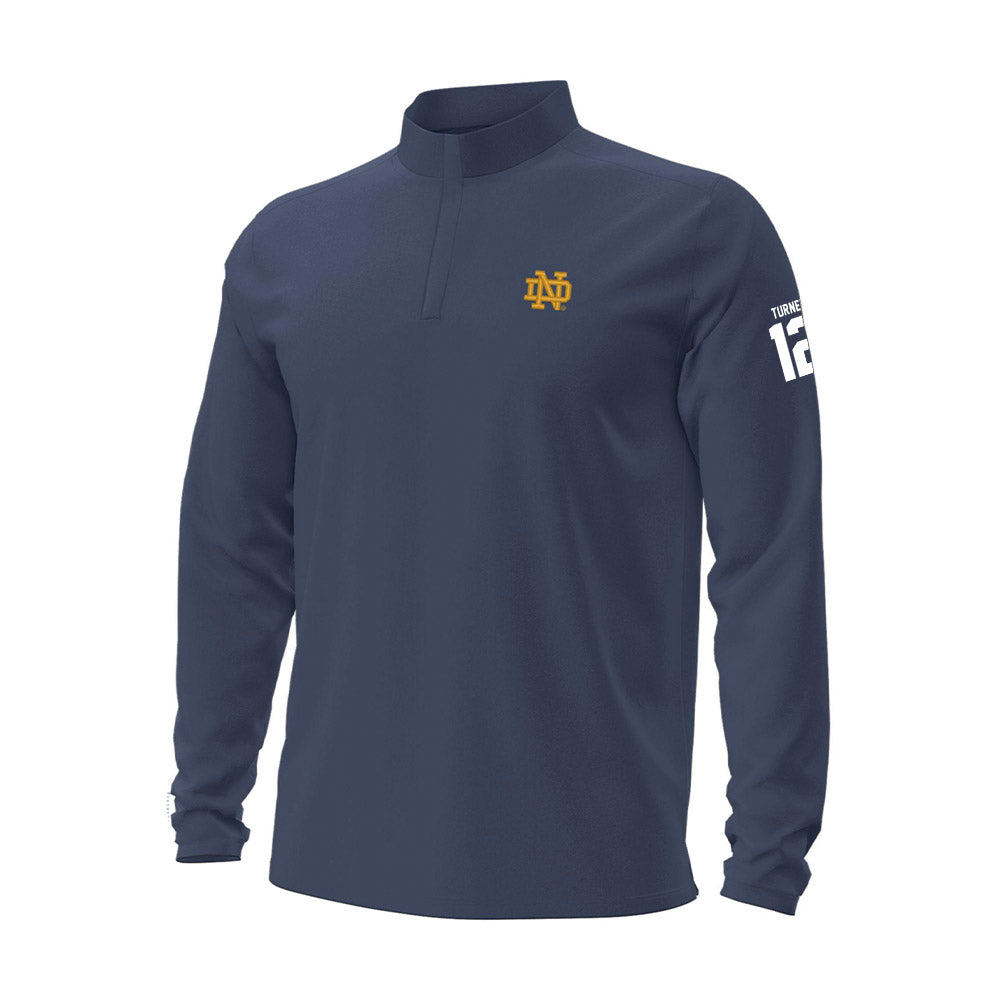 Notre Dame - NCAA Women's Soccer : Kiki Turner - Under Armour® Motion Quarter Zip-0