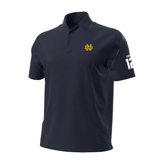 Notre Dame - NCAA Women's Soccer : Kiki Turner - Under Armour® Aura Solid Polo-0