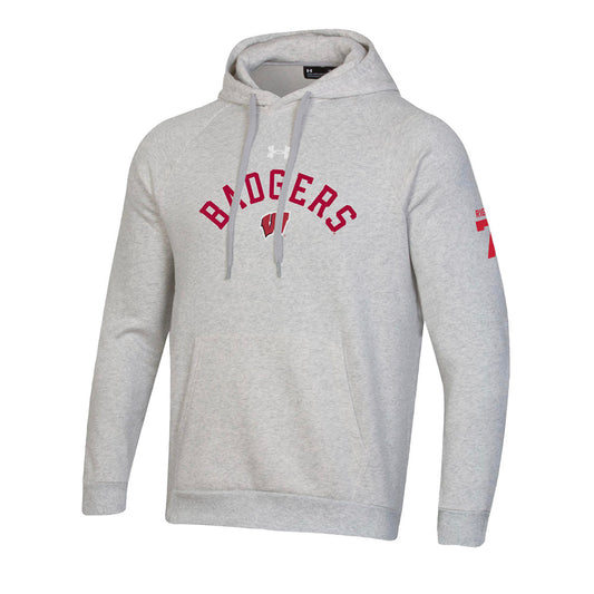 Wisconsin - NCAA Football : Shamar Rigby - Under Armour® Rival Fleece Hood-0