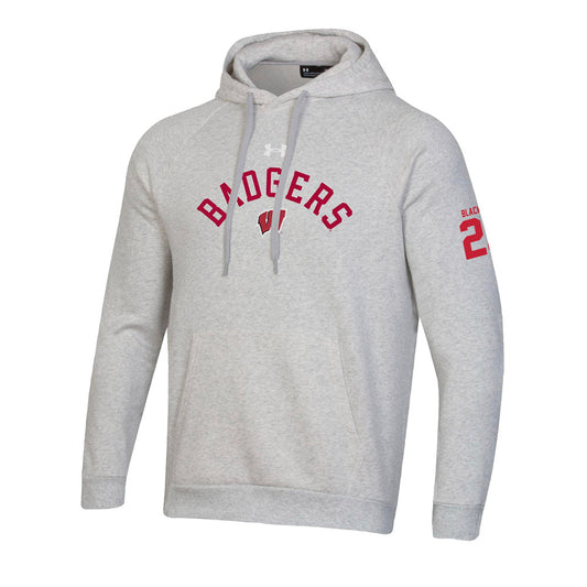 Wisconsin - NCAA Men's Basketball : Jonathan Blackwell - Under Armour® Rival Fleece Hood-0