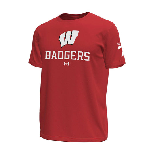Wisconsin - NCAA Football : Shamar Rigby - Under Armour® Tech Stretch Tee-0