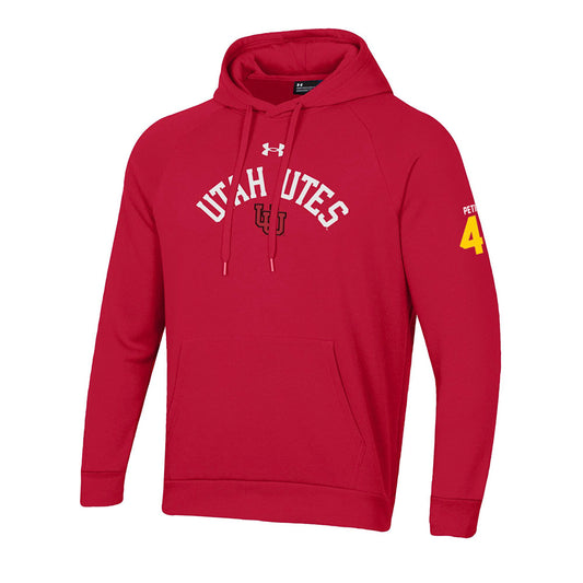 Utah - NCAA Football : Robert Petrich - Under Armour® Rival Fleece Hood-0
