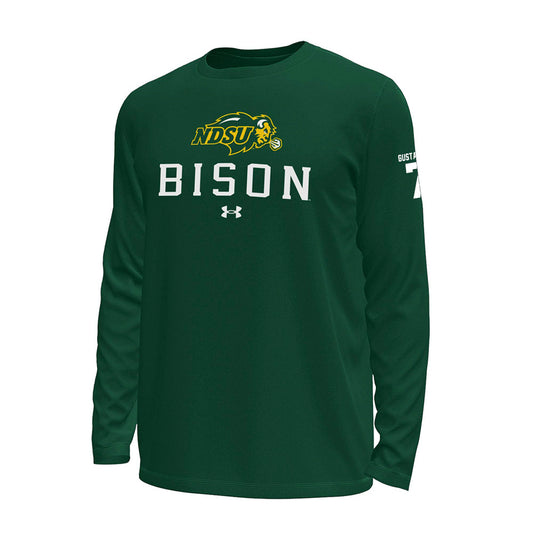 NDSU - NCAA Baseball : Evan Gustafson - Under Armour® Tech Stretch Long Sleeve Tee-0