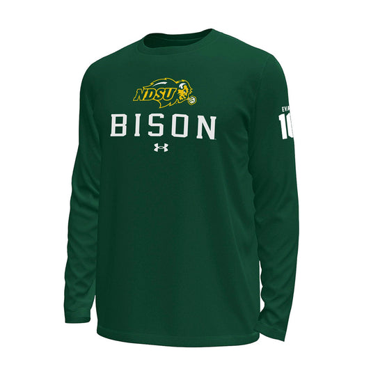 NDSU - NCAA Football : Silas Evans - Under Armour® Tech Stretch Long Sleeve Tee-0