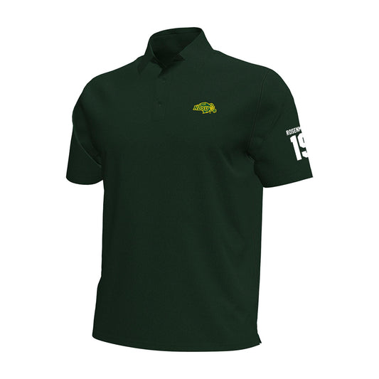 NDSU - NCAA Football : Will Rosenmeyer - Under Armour® Aura Solid Polo-0