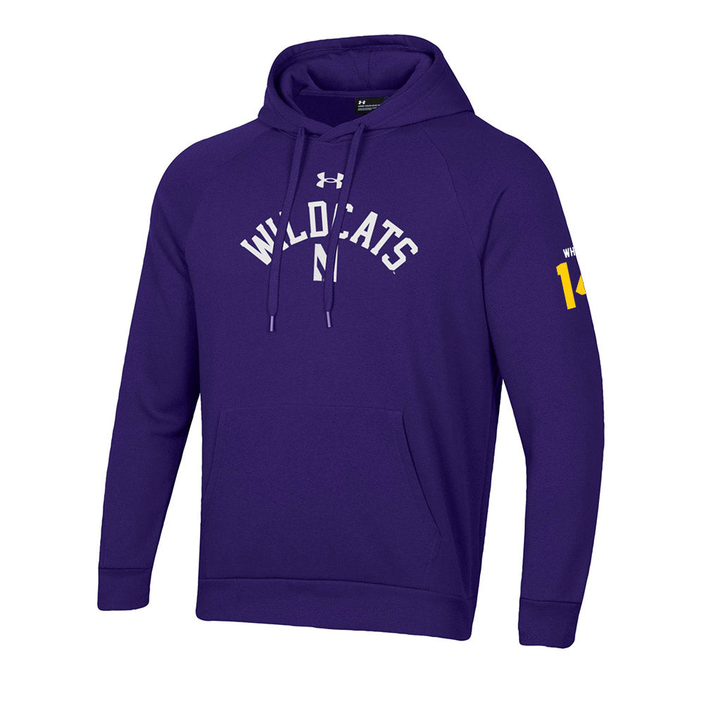 Northwestern - NCAA Women's Basketball : Sammy White - Under Armour® Rival Fleece Hood-0