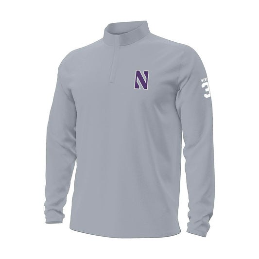 Northwestern - NCAA Men's Basketball : Jake West - Under Armour® Motion Quarter Zip-0