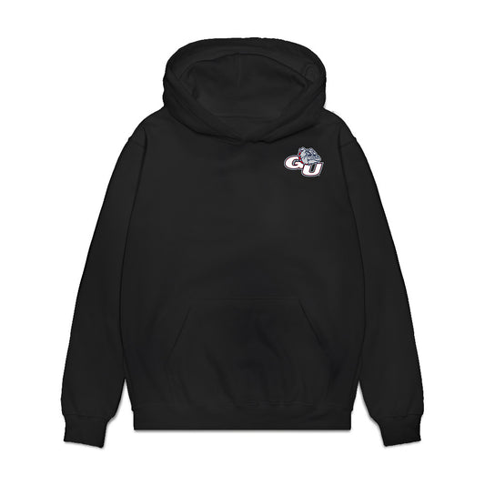 Gonzaga - NCAA Men's Basketball : NCAA® March Madness® 2026 Team Collage Premium Hooded Sweatshirt-0