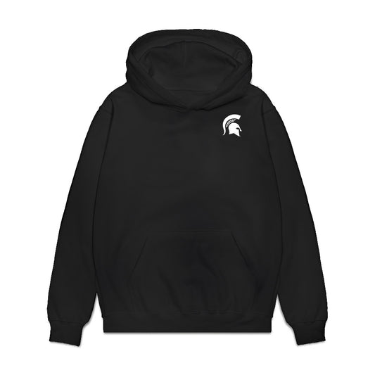 Michigan State - NCAA Men's Basketball : NCAA® March Madness® 2026 Team Collage Premium Hooded Sweatshirt-0
